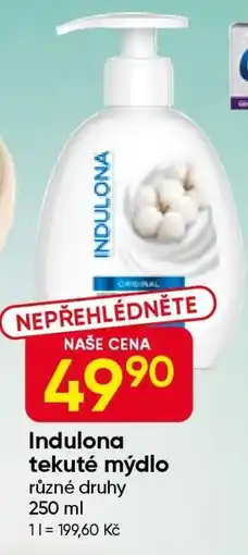 Hruška Indulona TEKUTÉ MÝDLO nabídka