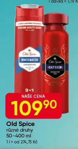 Hruška Old Spice nabídka