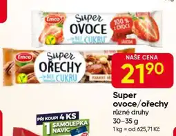 Hruška Super ovoce/ořechy nabídka