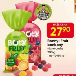 Hruška Bonny–Fruit bonbony nabídka