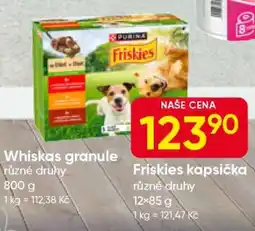 Hruška Friskies kapsička nabídka