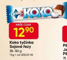 Hruška Koko tyčinka Sojové řezy nabídka