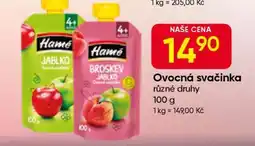 Hruška OVOCNÁ SVAČINKA nabídka