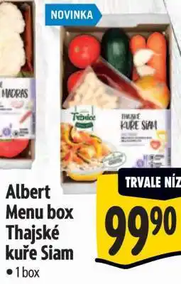Albert Albert Menu box Thajské kuře Siam nabídka