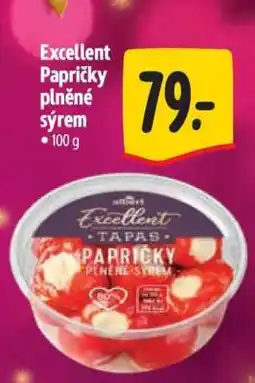 Albert Excellent Papričky plněné sýrem nabídka