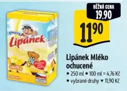 Albert Lipánek mléko ochucené nabídka