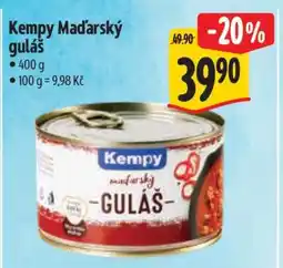 Albert Kempy Maďarský guláš nabídka