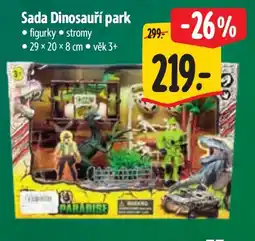 Albert Sada Dinosauří park nabídka