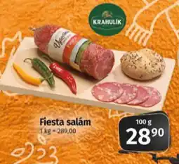 Coop Fiesta salám nabídka