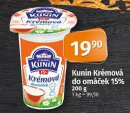 Coop Kunín Krémová do omáček 15% nabídka