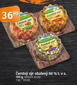 Coop Čerstvý sýr obalený 60 % t. v s. nabídka