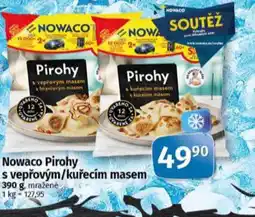 Coop NOWACO Pirohy s vepřovým/kuřecím masem nabídka