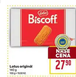 Billa Lotus originál 140g nabídka