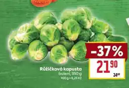 Billa Kapusta růžičková 350g nabídka