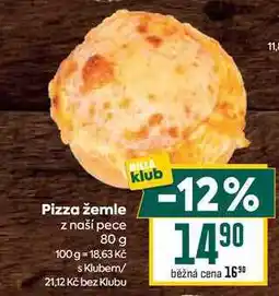 Billa Pizza žemle z naší pece 80 g nabídka