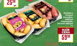 Billa Brambory Princess Amandine, salátové francouzské, červené salátové 1kg nabídka