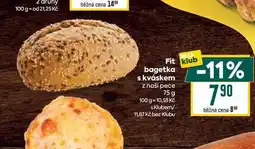 Billa Fit bagetka s kváskem z naší pece 75 g nabídka