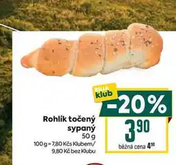 Billa Rohlík točený sypaný 50 g nabídka