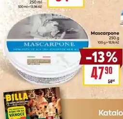 Billa Mascarpone 250 g nabídka
