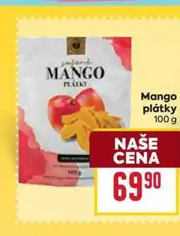 Billa Mango plátky 100 g nabídka