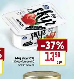 Billa Můj skyr 0% 130 g nabídka