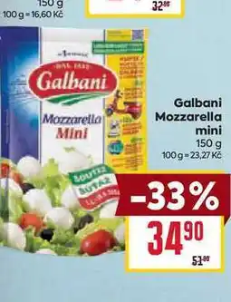Billa Galbani Mozzarella mini 150 g nabídka