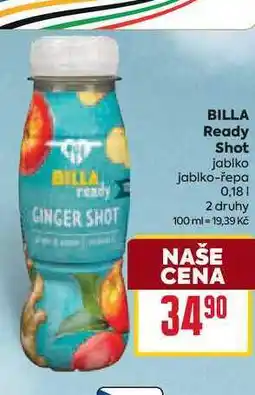 Billa BILLA Ready Shot jablko jablko-řepa 0,18l nabídka