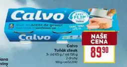 Billa Calvo Tuňák steak 3x od 65 g/ od 156 g nabídka