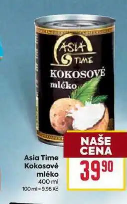 Billa Asia Time Kokosové mléko 400 ml nabídka