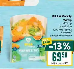 Billa BILLA Ready Wrap od 155 g nabídka