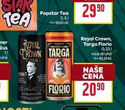 Billa Royal Crown, Targa Florio 0,33l nabídka