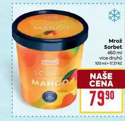 Billa Mrož Sorbet 460 ml nabídka