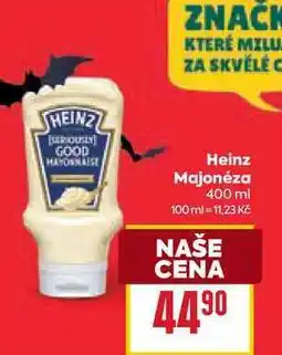 Billa Heinz Majonéza 400 ml nabídka