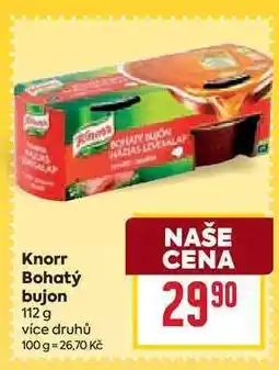 Billa Knorr Bohatý bujon 112 g nabídka