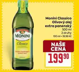 Billa Monini Classico Olivový olej extra panenský 500 ml nabídka