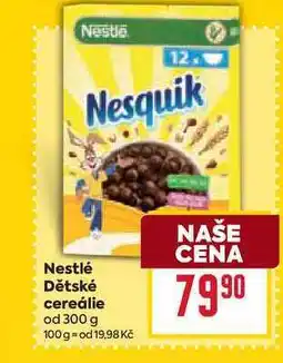 Billa Nestlé Dětské cereálie od 300 g nabídka