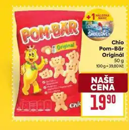 Billa Chio Pom-Bär Originál 50 g nabídka