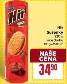Billa Hit Sušenky 220 g nabídka