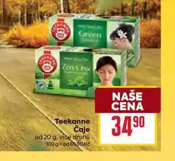 Billa Teekanne Čaje od 20 g nabídka