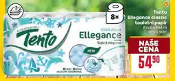 Billa Tento Ellegance classic toaletní papír 8 rolí nabídka