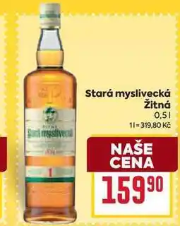 Billa Stará myslivecká Žitná 0,5l nabídka