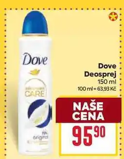 Billa Dove Deosprej 150 ml nabídka
