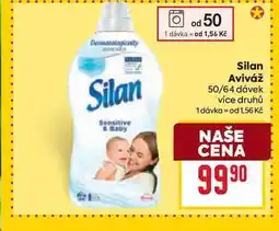 Billa Silan Aviváž 50/64 dávek nabídka