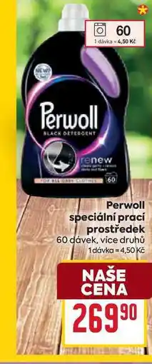 Billa Perwoll speciální prací prostředek 60 dávek nabídka