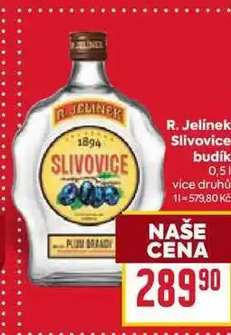 Billa R. Jelínek Slivovice budík 0,5l nabídka
