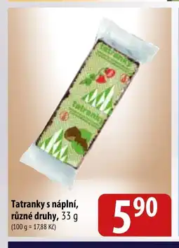 Bala Tatranky s náplní nabídka