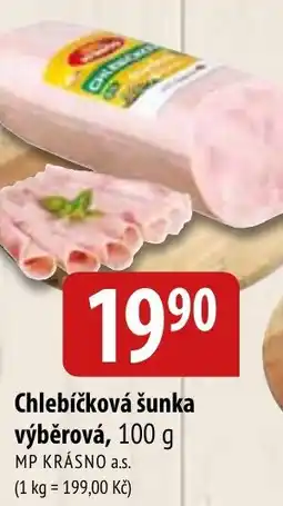 Bala Chlebíčková šunka výběrová nabídka