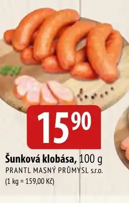 Bala Šunková klobása nabídka