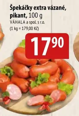 Bala Špekáčky extra vázané, pikant nabídka