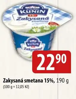 Bala KUNIN Zakysaná smetana 15% nabídka